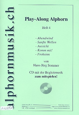 Playalong Band 4 (+CD) für Alphorn