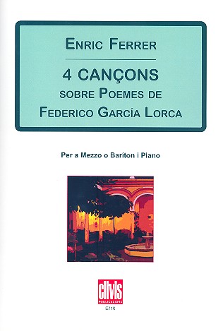 4 Cancons for mezzo soprano (bariton)