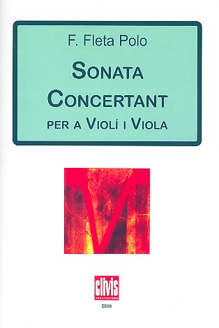Sonata concertant for violin and viola