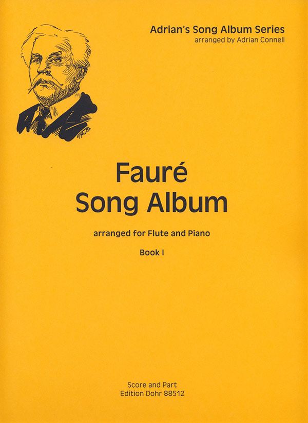 Fauré Song Album vol.1 for flute and piano