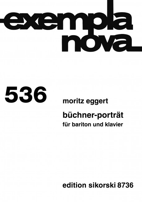 Büchner-Porträt für Bariton und Klavier