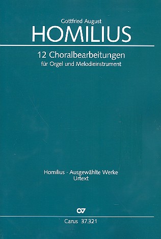 12 Choralbearbeitungen für Melodieinstrument