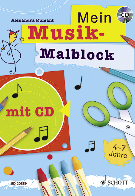 Mein Musik-Malblock (+CD)