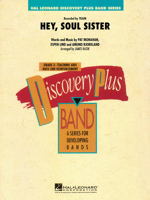 Hey Soul Sister: for concert band