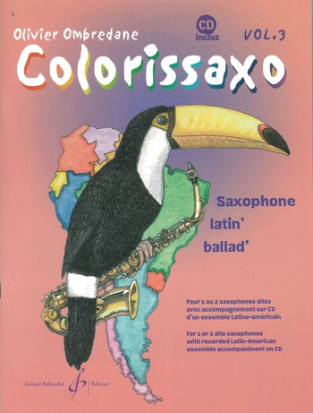 Colorissaxo Band 3 (+CD): für 1-2 Altsaxophone