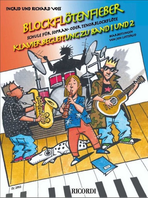 Blockflötenfieber Klavierbegleitung