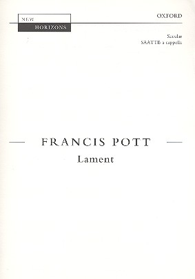 Lament for mixed chorus a cappella