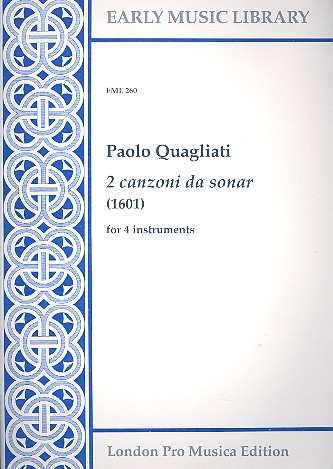2 Canzoni da sonar for 4 instruments