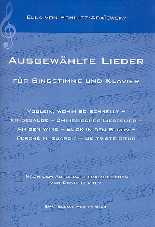 Ausgewählte Lieder