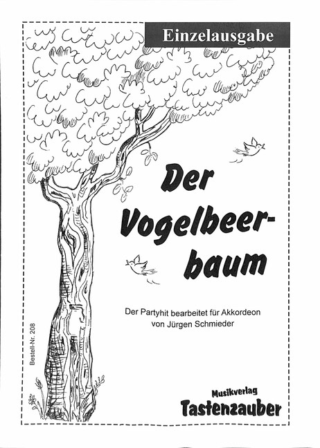 Der Vogelbeerbaum für Akkordeon