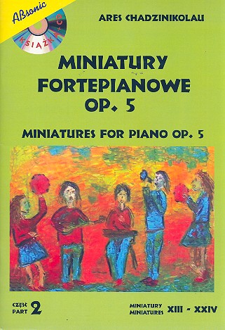 Miniatures op.5 vol.2 (nos.13-24) (+CD)