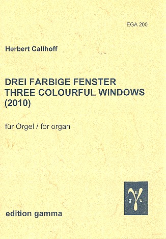 Drei farbige Fenster