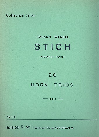 20 Trios für 3 Hörner