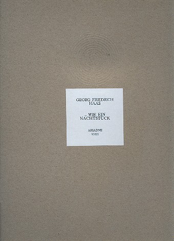 Wie ein Nachtstück für 3 Akkordeons