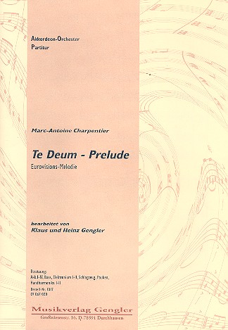 Prelude aus Te Deum für Akkordeonorchester