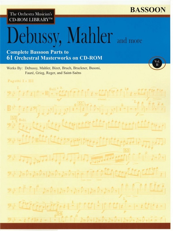 Debussy, Mahler and more - Bassoon Parts