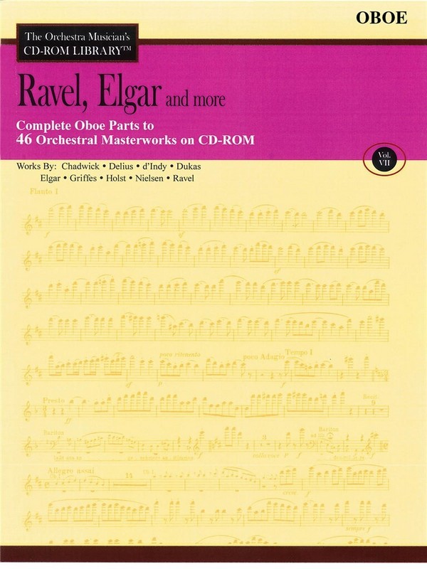 Ravel, Elgar and more - Oboe Parts