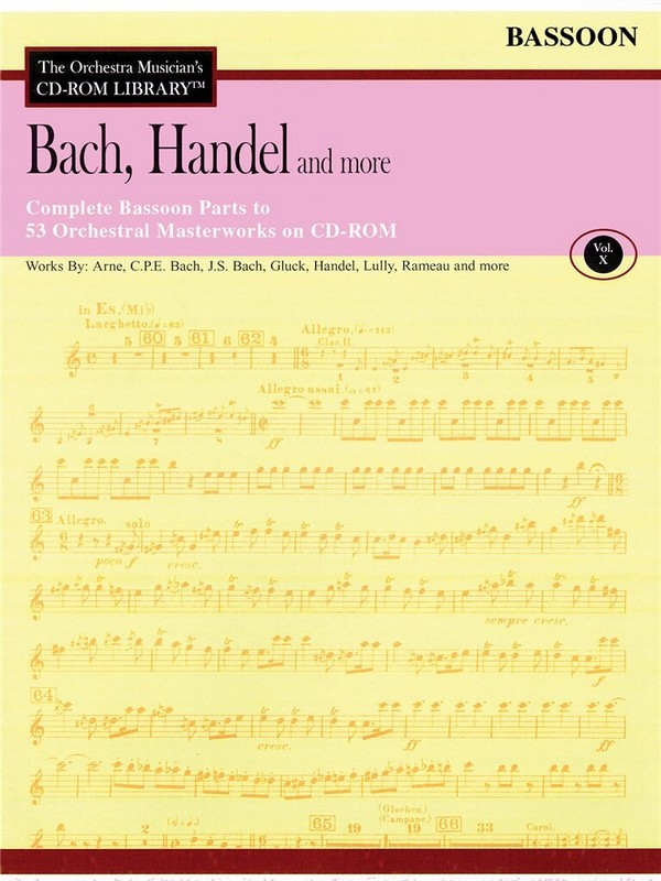 Bach, Händel and more - Bassoon Parts