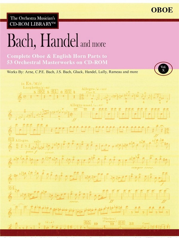 Bach, Händel and more - Oboe Parts