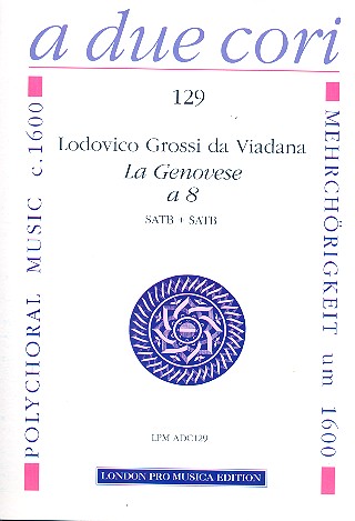 La Genovese a 8 für 8 Instrumente in 2 Chören