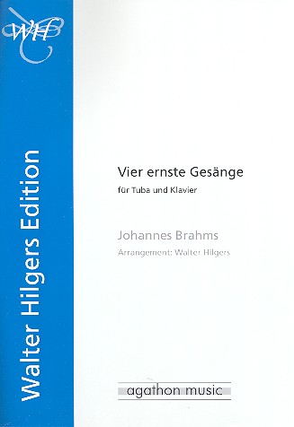 4 ernste Gesänge für Tuba und Klavier