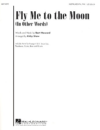 Fly me to the Moon for mixed chorus