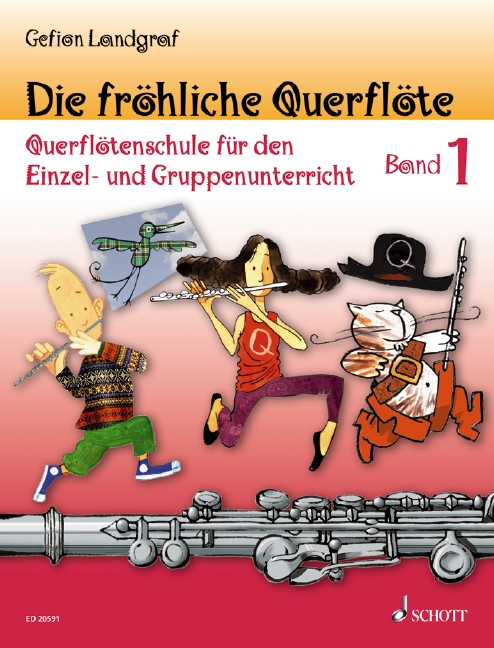 Die fröhliche Querflöte Band 1 und Spielbuch 1