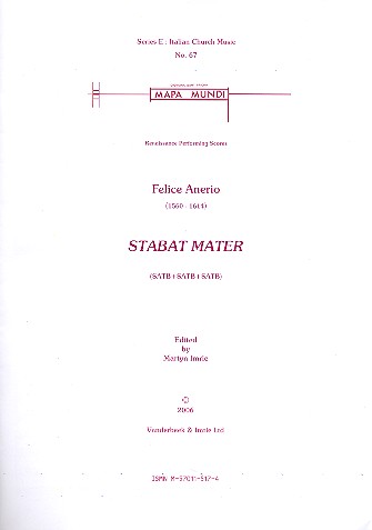Stabat Mater for 3 mixed chorusses