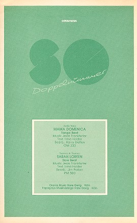 Mama Domenica  und   Sarah Loreen: