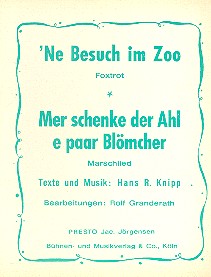 Mer schenke der Ahl e paar Blömcher