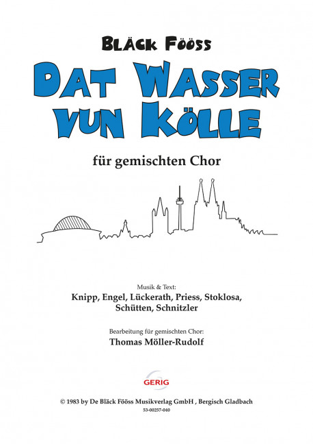 Dat Wasser vun Kölle