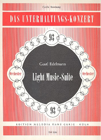 Light Music-Suite für Orchester