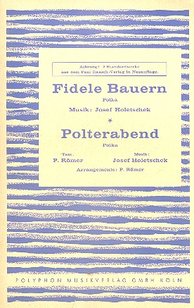 Fidele Bauern   und   Polterabend: