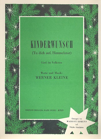 Kinderwunsch für Gesang