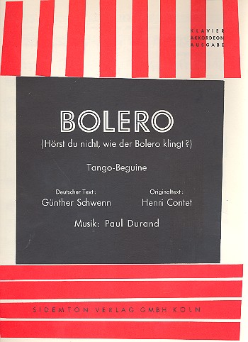 Bolero: Einzelausgabe