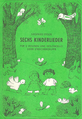 6 Kinderlieder für 2 Violinen