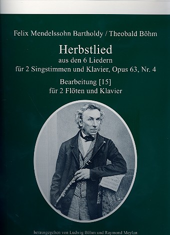 Herbstlied op.63,4 für 2 Flöten und Klavier
