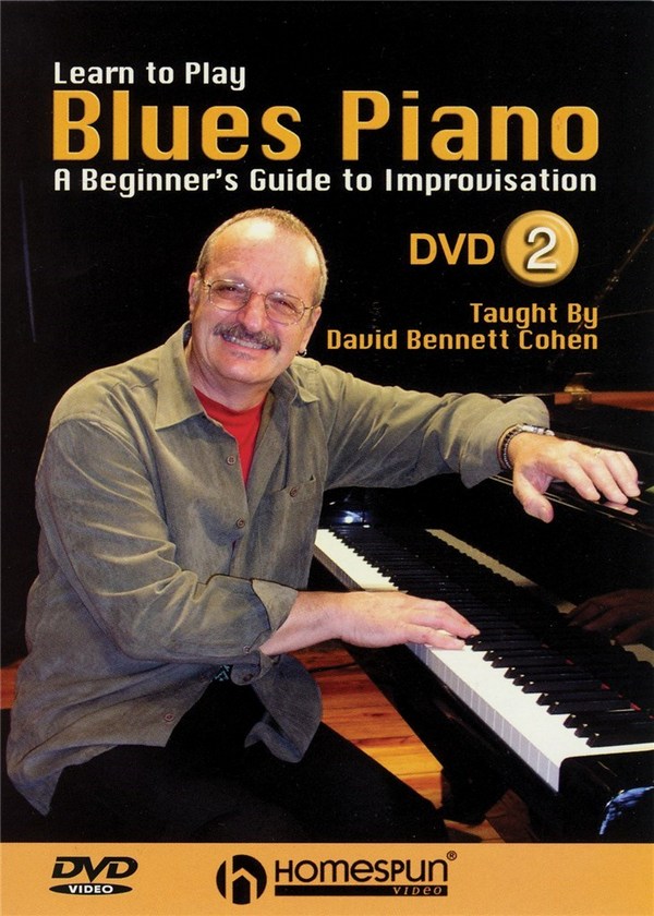Learn to play Blues Piano vol.2 DVD