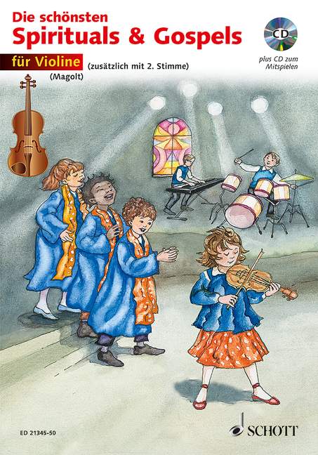 Die schönsten Spirituals & Gospels (+CD)