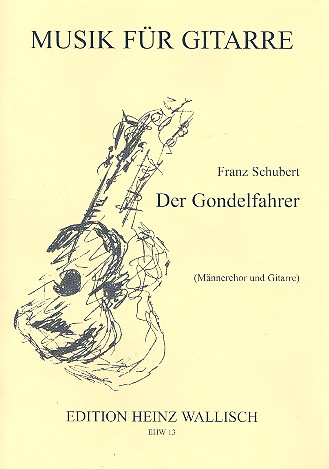 Der Gondelfahrer op.28 für Männerchor
