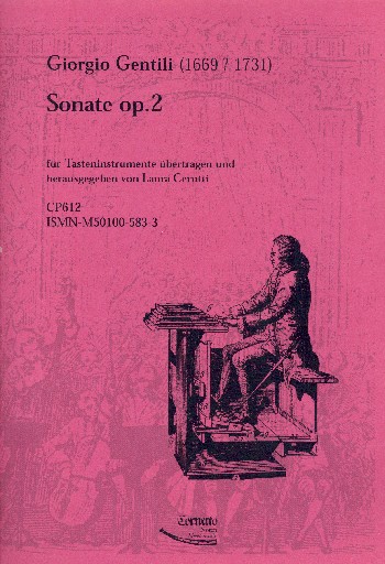 Sonate op.2 für Tasteninstrument