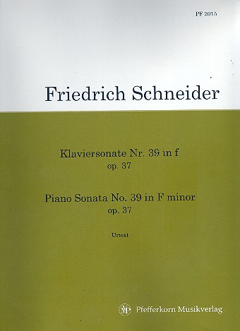 Sonate f-Moll Nr.9 op.37 für Klavier