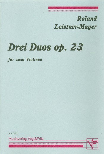 3 Duos op.23 für 2 Violinen