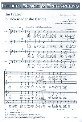 Im Prater blüh'n wieder die Bäume