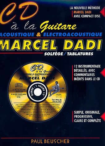 CD à la guitare acoustique et electroacoustique: