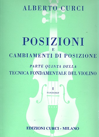 Tecnica fondamentale della violino vol.5,1