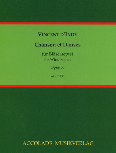 Chanson et danses op.50 für Flöte, Oboe,
