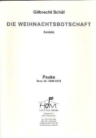 Die Weihnachtsbotschaft für gem Chor,