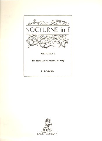 Nocturne in F Major op.50,2 for violin