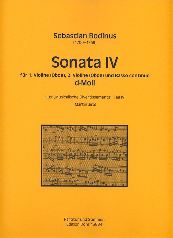 Sonate d-Moll Nr.4 für 2 Violinen (Oboen)